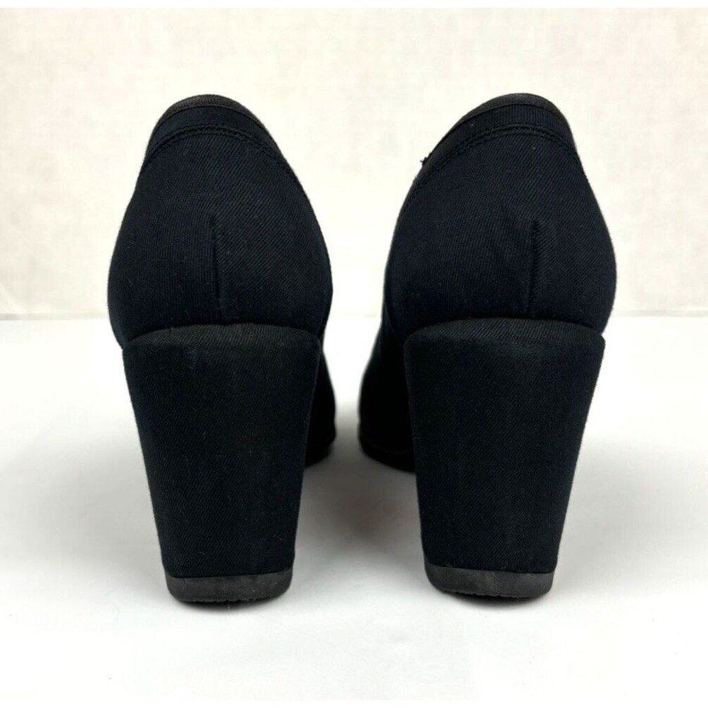 Dries Van Noten Dark Navy Heels - Picture 6 of 12